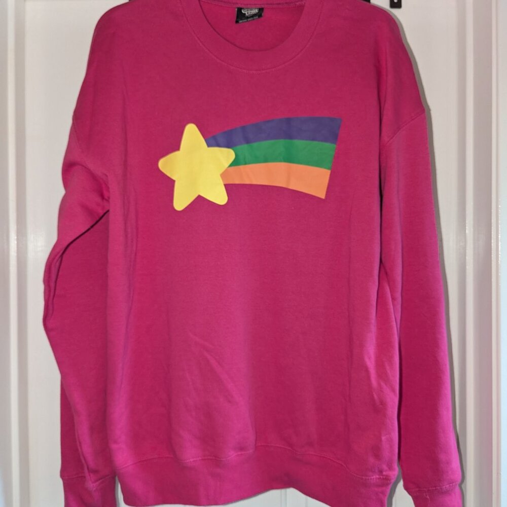 Disney Gravity Falls Mabel Star Women's Crewneck L Size Large - Worn Once, EUC!